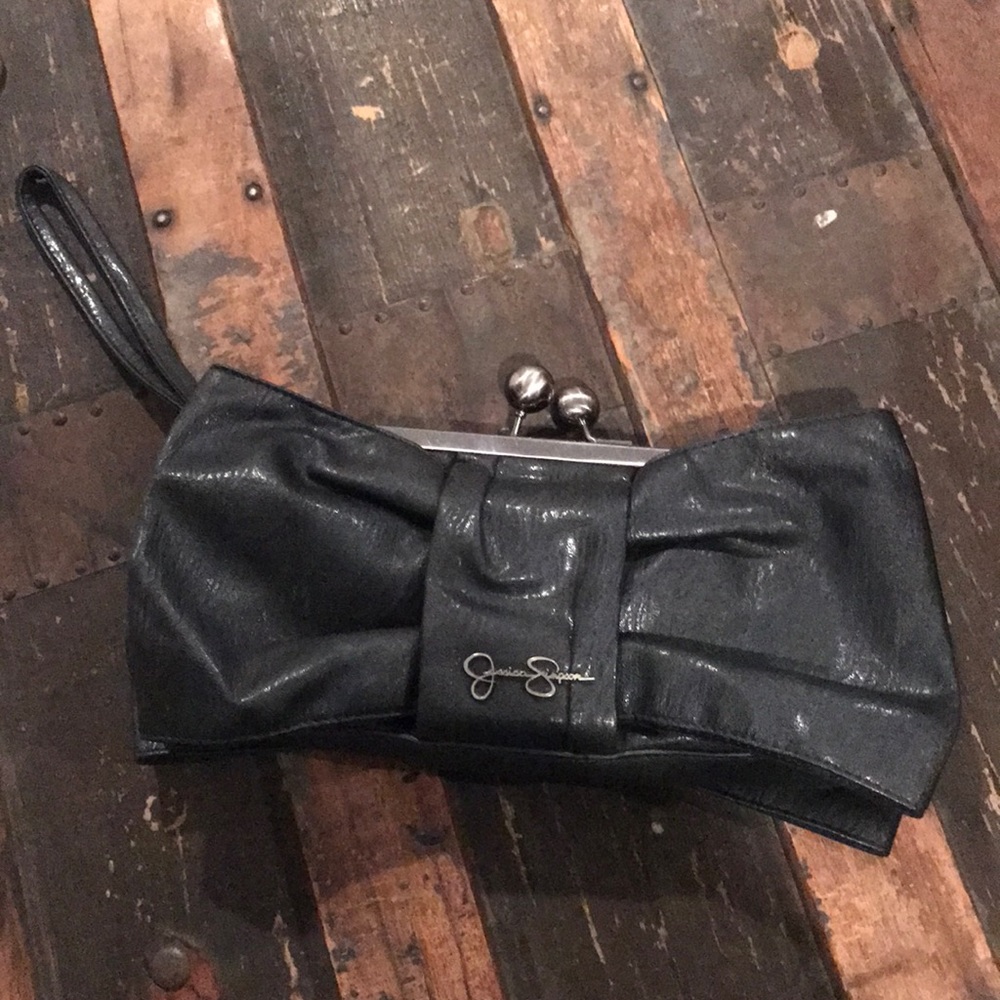 Jessica Simpson Bow Clutch